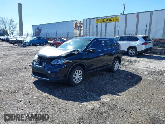 2015 Nissan Rogue SV with VIN 5N1AT2MK1FC824630, listed as a IAAI auction lot 41849398 with 145,294 mi miles. Bid and sale history available at carsss.com. Image 17.
