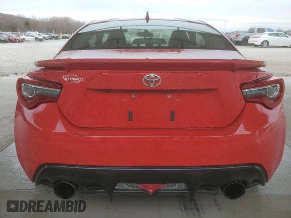 2017 Toyota 86 with VIN JF1ZNAA12H8705410, listed as a Copart auction lot 87385734 with 83,228 mi miles and Clean Title. Bid and sale history available at carsss.com. Image 6.
