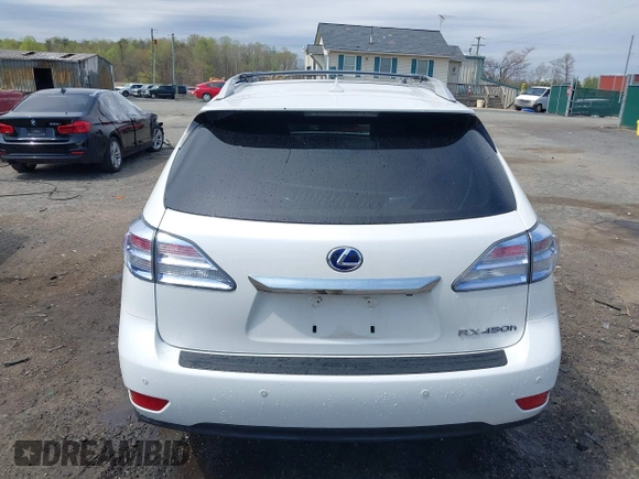 2011 Lexus RX 450h with VIN JTJBC1BA9B2416158, listed as a IAAI auction lot 41924298 with 75,217 mi miles and . Bid and sale history available at DreamBid. Image 17.