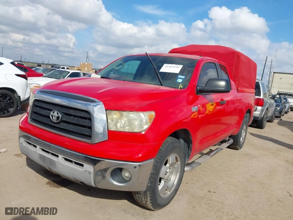 2007 Toyota Tundra SR5 with VIN 5TFRV54117X025760, listed as a IAAI auction lot 41453556 with 240,244 mi miles. Bid and sale history available at carsss.com. Image 22.