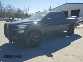 2016 Ford F-150 XLT with VIN 1FTEW1EF9GFD32226, listed as a Copart auction lot 48147255 with 164,071 mi miles and Salvage title. Bid and sale history available at DreamBid. Image 1.