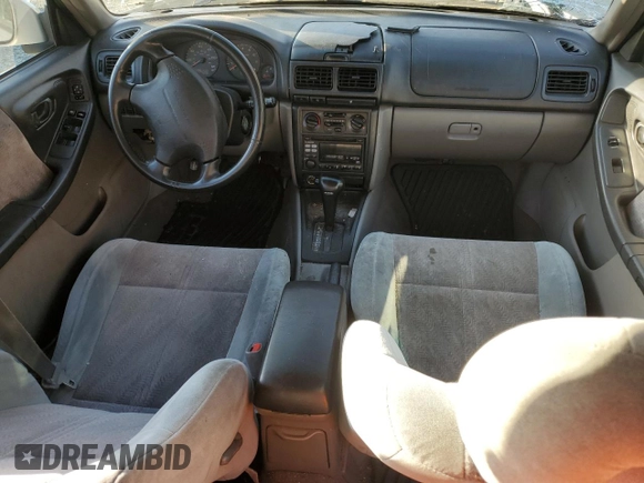 2001 Subaru Forester S w/Premium Pkg with VIN JF1SF65681H749189, listed as a Copart auction lot 48116675 with 249,709 mi miles and Salvage Title. Bid and sale history available at carsss.com. Image 8.