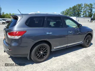 2013 Nissan Pathfinder SL z VIN 5N1AR2MM0DC629809, wystawiony jako Copart lot #60355695 z przebiegiem 92 617 mil mil oraz Czysty tytuł • Clean title. Historia ofert i sprzedaży dostępna na DreamBid. Obrazek 3.