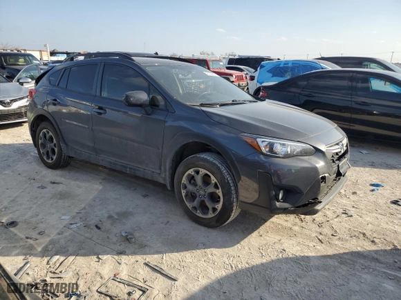 2023 Subaru Crosstrek Premium with VIN JF2GTAEC5P8303464, listed as a Copart auction lot 43124655 with 19,731 mi miles and Salvage Title. Bid and sale history available at carsss.com. Image 4.