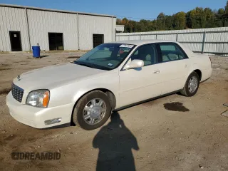 2003 Cadillac DeVille with VIN 1G6KD54Y63U286253, listed as a Copart auction lot 77367954 with 113,591 mi miles and Salvage Title. Bid and sale history available at carsss.com. Image 1.