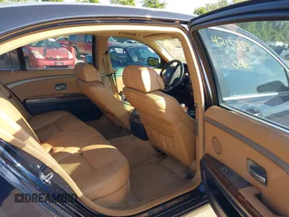 2005 BMW 7 Series 745Li with VIN WBAGN63515DS58163, listed as a IAAI auction lot 42133398 with 108,877 mi miles and . Bid and sale history available at DreamBid. Image 8.