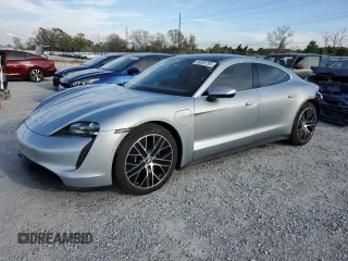 2020 Porsche Taycan 4S with VIN WP0AB2Y11LSA52773, listed as a Copart auction lot 46883795 with 36,477 mi miles and Salvage title. Bid and sale history available at DreamBid. Image 1.