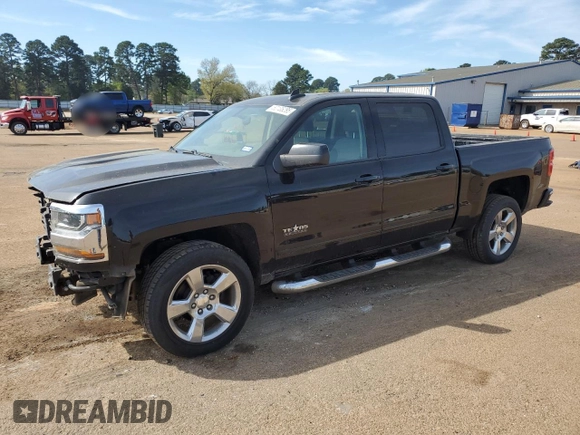 2017 Chevrolet Silverado 1500 LT with VIN 3GCPCREC2HG452245, listed as a Copart auction lot 50136295 with 40,037 mi miles and Salvage Title. Bid and sale history available at DreamBid. Image 1.