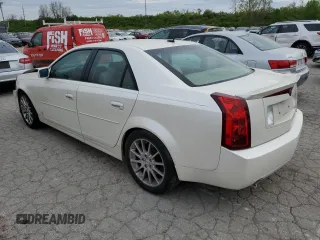 2007 Cadillac CTS with VIN 1G6DP577970107638, listed as a Copart auction lot 50127504 with 122,708 mi miles and Salvage Title. Bid and sale history available at carsss.com. Image 2.