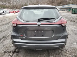 2023 Nissan Kicks S with VIN 3N1CP5BV5PL560787, listed as a Copart auction lot 88968875 with 32,587 mi miles and Salvage Title. Bid and sale history available at carsss.com. Image 6.