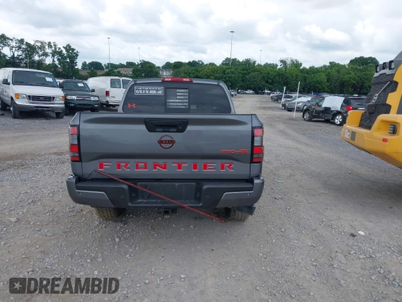 2022 Nissan Frontier SV с VIN 1N6ED1EKXNN695718, выставлен на аукционе IAAI как лот 42129238 с пробегом 43 803 миль миль и . История ставок и продаж доступна на DreamBid. Изображение 16.