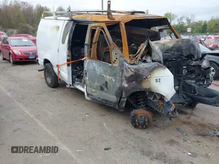2014 Ford Econoline Cargo Commercial with VIN 1FTNE2EW7EDA55450, listed as a IAAI auction lot 39311585 with Not Provided miles and . Bid and sale history available at carsss.com. Image 1.