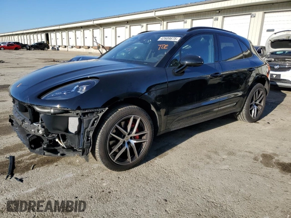 2023 Porsche Macan S с VIN WP1AG2A58PLB39600, выставлен на аукционе Copart как лот 42609675 с пробегом 23 431 миль миль и Списание • Salvage title. История ставок и продаж доступна на DreamBid. Изображение 1.