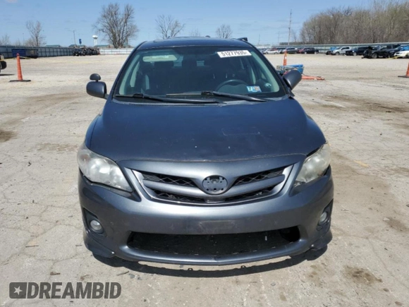 2011 Toyota Corolla L with VIN 2T1BU4EEXBC624101, listed as a Copart auction lot 51277935 with 122,057 mi miles and Salvage Title. Bid and sale history available at carsss.com. Image 5.