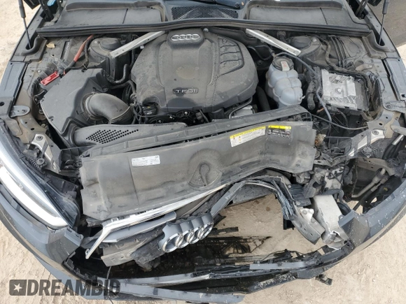 2018 Audi A5 Premium Plus with VIN WAUTNAF5XJA062229, listed as a Copart auction lot 51327825 with Not Provided miles and Salvage Title. Bid and sale history available at DreamBid. Image 12.