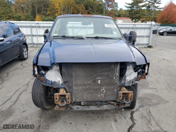 2005 Ford Excursion Eddie Bauer with VIN 1FMNU45SX5ED46557, listed as a Copart auction lot 76399364 with 0 mi miles and Non Repairable. Bid and sale history available at carsss.com. Image 5.