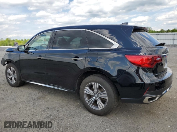 2019 Acura MDX with VIN 5J8YD4H36KL034105, listed as a Copart auction lot 49716863 with 32,667 mi miles. Bid and sale history available at carsss.com. Image 2.