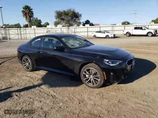 2024 BMW 2 Series 230i with VIN 3MW23CM06R8D85317, listed as a Copart auction lot 79856324 with 16,436 mi miles and Salvage Title. Bid and sale history available at carsss.com. Image 4.