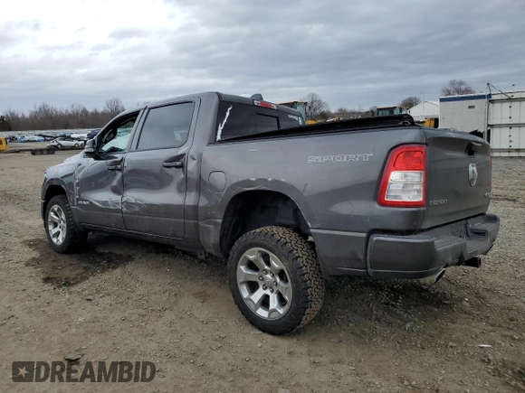 2020 Ram 1500 Big Horn with VIN 1C6SRFFT3LN213316, listed as a Copart auction lot 47585385 with 68,389 mi miles and Salvage Title. Bid and sale history available at carsss.com. Image 2.