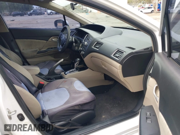 2014 Honda Civic Sedan LX with VIN 2HGFB2F50EH557224, listed as a IAAI auction lot 42105114 with 175,815 mi miles. Bid and sale history available at carsss.com. Image 5.