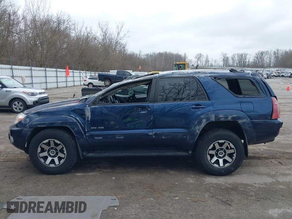 2004 Toyota 4Runner SR5 with VIN JTEBU14R348024422, listed as a IAAI auction lot 42007051 with 156,289 mi miles and . Bid and sale history available at DreamBid. Image 14.