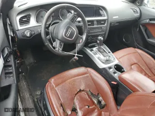 2010 Audi S5 Prestige with VIN WAUVGAFH3AN007823, listed as a Copart auction lot 47452645 with 107,972 mi miles and Salvage Title. Bid and sale history available at carsss.com. Image 8.
