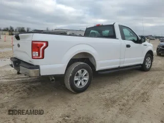 2016 Ford F-150 XL with VIN 1FTMF1CF2GKE54884, listed as a Copart auction lot 45285845 with 76,633 mi miles and Salvage Title. Bid and sale history available at carsss.com. Image 3.