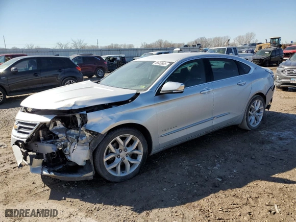 2020 Chevrolet Impala Premier with VIN 1G1105S35LU110315, listed as a Copart auction lot 46648685 with 90,775 mi miles and Salvage Title. Bid and sale history available at carsss.com. Image 1.