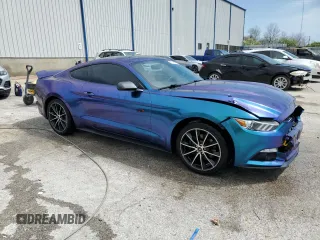 2016 Ford Mustang EcoBoost with VIN 1FA6P8TH2G5305315, listed as a Copart auction lot 52445595 with 96,877 mi miles and Salvage Title. Bid and sale history available at carsss.com. Image 4.