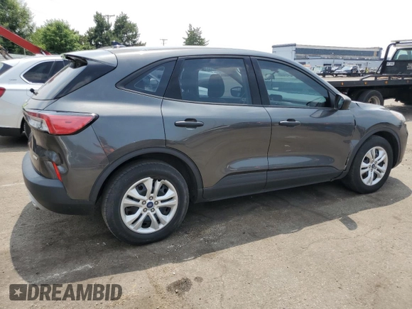 2020 Ford Escape S with VIN 1FMCU0F62LUA51361, listed as a Copart auction lot 60962945 with 98,520 mi miles and Clean title. Bid and sale history available at DreamBid. Image 3.