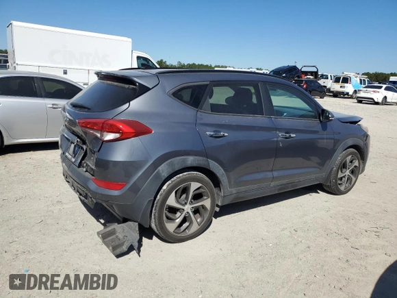2016 Hyundai Tucson Limited with VIN KM8J33A24GU071987, listed as a Copart auction lot 49468235 with 117,805 mi miles and Salvage Title. Bid and sale history available at DreamBid. Image 3.