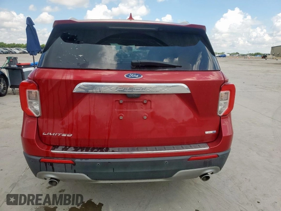 2020 Ford Explorer Limited z VIN 1FMSK8FH2LGD03528, wystawiony jako Copart lot #62380955 z przebiegiem 53 991 mil mil oraz Szkoda całkowita • Salvage title. Historia ofert i sprzedaży dostępna na DreamBid. Obrazek 6.