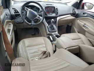 2013 Ford Escape SEL с VIN 1FMCU9H98DUA51653, выставлен на аукционе Copart как лот 57997595 с пробегом 138 483 миль миль и Списание • Salvage title. История ставок и продаж доступна на DreamBid. Изображение 8.