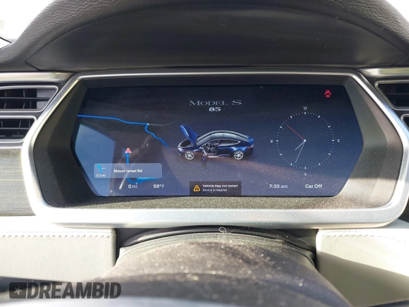 2014 Tesla Model S 60 z VIN 5YJSA1H11EFP30596, wystawiony jako IAAI lot #42235901 z przebiegiem 143 837 mil mil oraz . Historia ofert i sprzedaży dostępna na DreamBid. Obrazek 19.