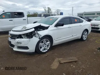 2014 Chevrolet Impala LS z VIN 2G11Y5SL7E9274576, wystawiony jako Copart lot #55089125 z przebiegiem 107 610 mil mil oraz Szkoda całkowita • Salvage title. Historia ofert i sprzedaży dostępna na DreamBid. Obrazek 1.
