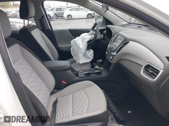 2021 Chevrolet Equinox LS with VIN 3GNAXHEV6MS143527, listed as a IAAI auction lot 42028486 with 23,136 mi miles and . Bid and sale history available at DreamBid. Image 5.
