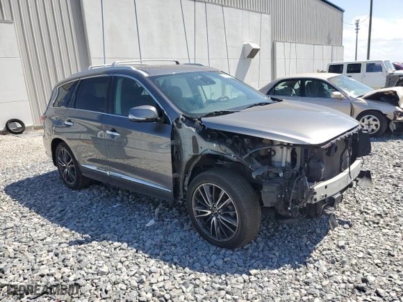 2019 Infiniti QX60 PURE with VIN 5N1DL0MM9KC535363, listed as a Copart auction lot 50193075 with 79,297 mi miles and Salvage Title. Bid and sale history available at carsss.com. Image 4.