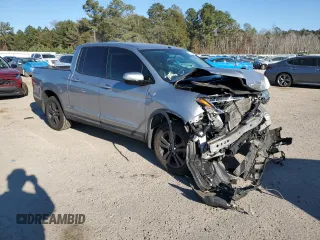 2018 Honda Ridgeline Sport with VIN 5FPYK2F17JB003383, listed as a Copart auction lot 83159194 with Not provided miles and Salvage title. Bid and sale history available at DreamBid. Image 4.