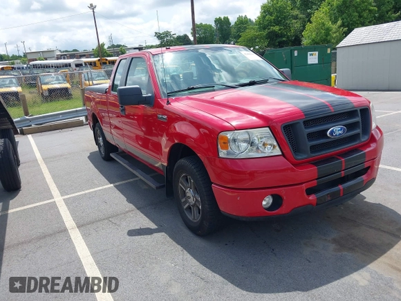 2008 Ford F-150 STX with VIN 1FTRX12W98FC24533, listed as a IAAI auction lot 42400189 with 75,416 mi miles and . Bid and sale history available at DreamBid. Image 1.