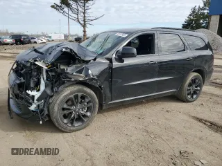 2023 Dodge Durango R/T Plus with VIN 1C4SDJCT3PC657716, listed as a Copart auction lot 52312925 with 19,563 mi miles and Salvage title. Bid and sale history available at DreamBid. Image 1.