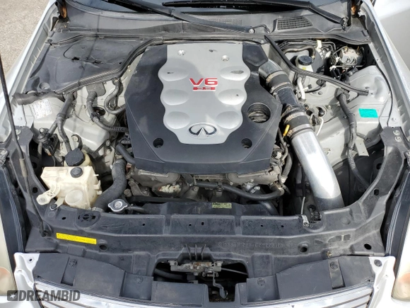 2006 Infiniti G35 Coupe with VIN JNKCV54E36M709703, listed as a Copart auction lot 53995365 with 232,817 mi miles and Non Repairable. Bid and sale history available at carsss.com. Image 11.