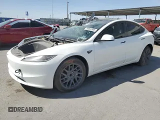 2025 Tesla Model 3 Long Range z VIN 5YJ3E1EA0SF924481, wystawiony jako Copart lot #50844985 z przebiegiem Nie podano mil oraz Szkoda całkowita • Salvage title. Historia ofert i sprzedaży dostępna na DreamBid. Obrazek 1.