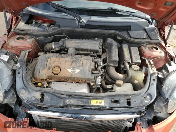 2011 MINI Hardtop with VIN WMWSU3C58BT253815, listed as a Copart auction lot 51544835 with 115,515 mi miles and Salvage Title. Bid and sale history available at DreamBid. Image 11.