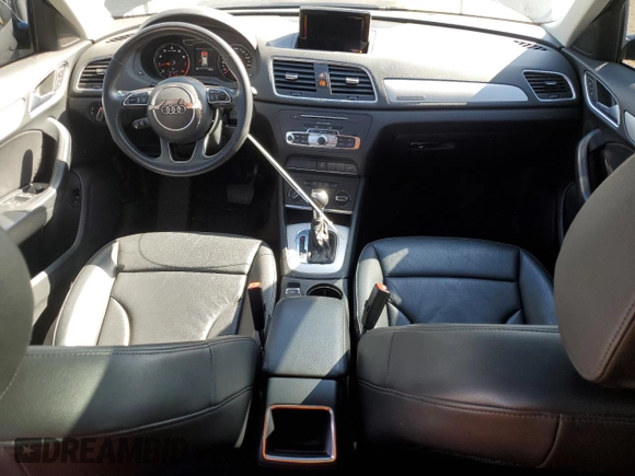 2018 Audi Q3 Premium with VIN WA1ECCFS0JR017413, listed as a Copart auction lot 62832335 with 112,795 mi miles and Salvage title. Bid and sale history available at DreamBid. Image 8.