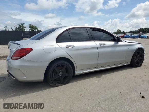 2017 Mercedes-Benz C 43 AMG z VIN 55SWF6EBXHU183022, wystawiony jako Copart lot #63044555 z przebiegiem 115 191 mil mil oraz Czysty tytuł • Clean title. Historia ofert i sprzedaży dostępna na DreamBid. Obrazek 3.