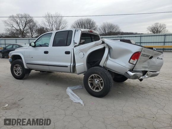 2001 Dodge Dakota Sport with VIN 1B7GG2AN01S145481, listed as a Copart auction lot 41833015 with 114,631 mi miles and Salvage Title. Bid and sale history available at carsss.com. Image 2.