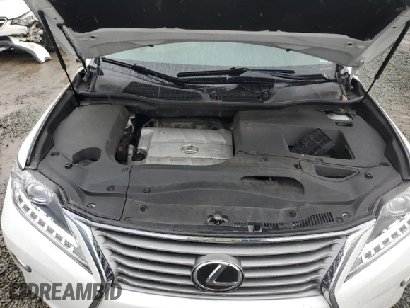 2013 Lexus RX 350 with VIN JTJZK1BA2D2008332, listed as a Copart auction lot 48825575 with 117,321 mi miles and Salvage Title. Bid and sale history available at DreamBid. Image 12.