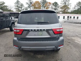 2022 Nissan Armada Platinum with VIN JN8AY2DA1N9393526, listed as a IAAI auction lot 40959780 with 70,000 mi miles. Bid and sale history available at carsss.com. Image 16.