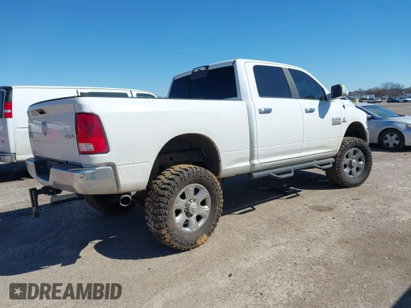 2018 Ram 2500 Big Horn with VIN 3C6UR5DLXJG316034, listed as a IAAI auction lot 41724813 with 84,547 mi miles. Bid and sale history available at carsss.com. Image 4.