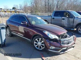 2017 Infiniti QX50 with VIN JN1BJ0RR6HM412602, listed as a IAAI auction lot 41441754 with 94,376 mi miles. Bid and sale history available at carsss.com. Image 1.